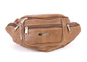 1452L TAN SHEEP NAPPA BUM BAG