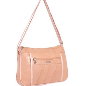 1968 SALMON S.NAPPA DBLE TOP ZIP BAG