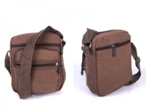 2557 BROWN NYLON X BDY WTH 5 ZIPS