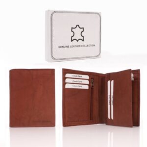 021 TAN LONDON LEATHER RFID WALLET