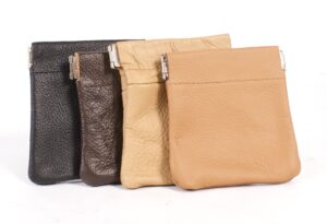 3717 COW HIDE SNAP PURSE