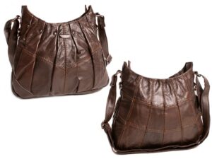 3731 DARK BROWN C.HIDE BAG