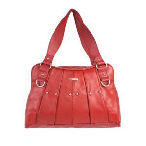 3732 RED COW HIDE BAG