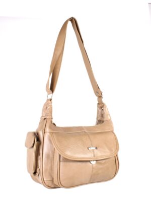 3747 FAWN COW HIDE BAG