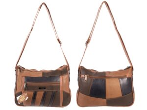 3863 MULTI TWIN TOP ZIP BAG WITH FRONT & BACK ZIP