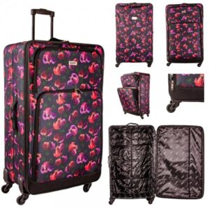 EV-447 BLACK CLOUD LIGHTWEIGHT 30'' TRAVEL TROLLEY SUITCASE