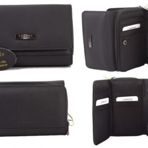 3702 RFID BLACK PURSE