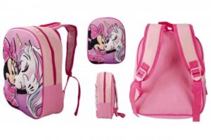 2100004018 3D MICKEY MOUSE PINK KIDS BACKPACK