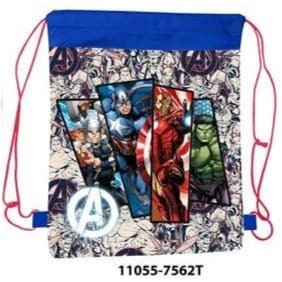 11055-7562T AVENGERS PULL STRING BAG