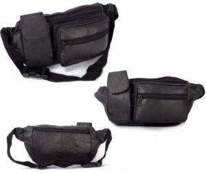 1001-MB MULTI POCKET BUM BAG W/PHONE HOLDER
