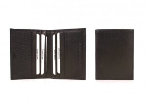 1009 BLACK LONDON LEATHER RFID WALLLET
