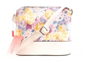 CC109 LILAC FLORAL BAG