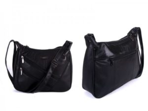 1995 LEATHER X BODY BAG