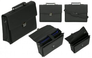 BR9391 DOUBLE GUSSETED BUSINESS BRIEFCASE