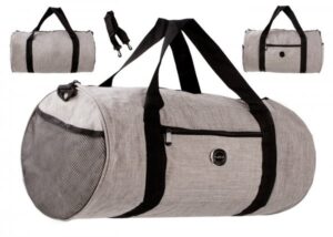 2654 GREY HOLDALL BAG