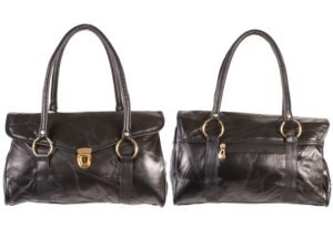 HB-406 GOLD PATCHWORK BLACK