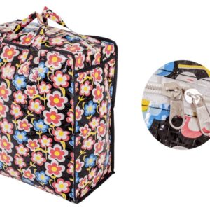 0007- FLOWERS/BLACK/RED