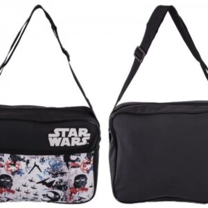 STAR001076 H044 KIDS SHOULDER BAG BLACK STAR WARS DISNEY