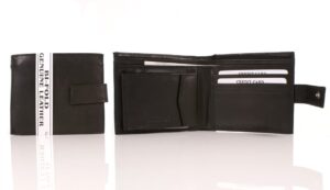 095 LEATHER WALLET BLACK