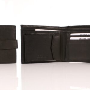 095 LEATHER WALLET BLACK