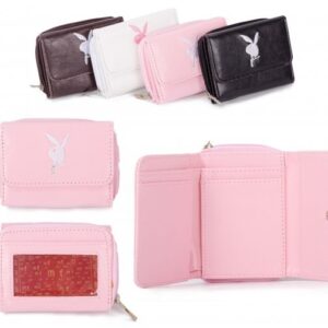 PU-1A PINK RABBIT PURSE W/ZIP