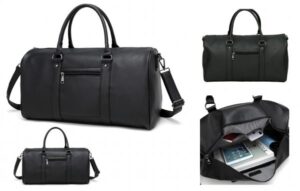 HL9392 FELDA PU SAFFIANO TRAVEL BAG 19"