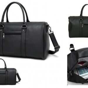 HL9392 FELDA PU SAFFIANO TRAVEL BAG 19"