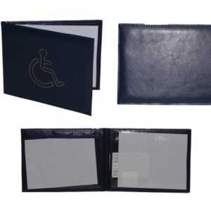 1498 BLUE DISABLED BADGE WALLET
