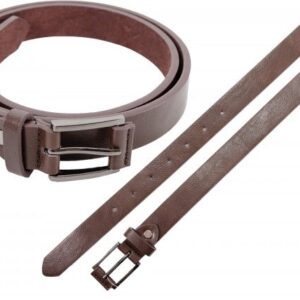 2708 BRN 1" T-TONE BELT W/ GUN METAL BUC XXL 44"-48"