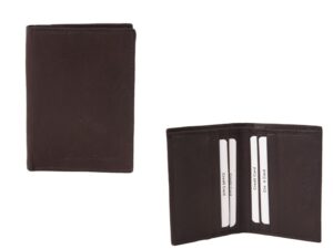 1009 BROWN LONDON LEATHER RFID WALLET