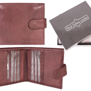 1016 BROWN ITALIAN LEATHER WALLET