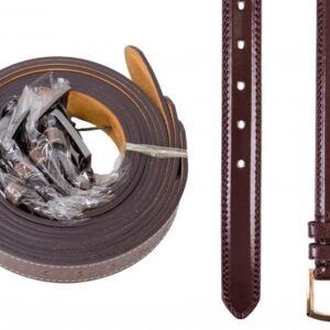 2703 BROWN BELT DOZEN 1" BELT WITH SMOOTH FINISH