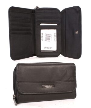 1227 -RFID MEDIUM ZIP ROUND NAPPA PURSE WALLET