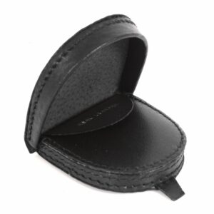 1589 BLACK SMALL HORSESHOE SHAPE GENTS TRAY PURSE