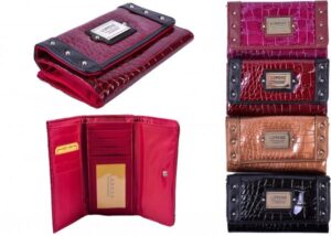 7531 LORENZ ACCESSORIES PURSE DARK RED