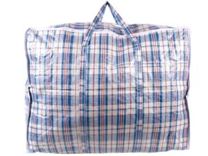 2470 BLUE CHECK SMALL LAUNDRY BAG