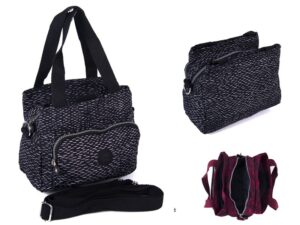 2503 BLK FLECKS LORENZ SHOULDER BAG
