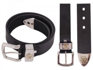2752 1.5" MILANO BLACK BELT WITH TIP LARGE