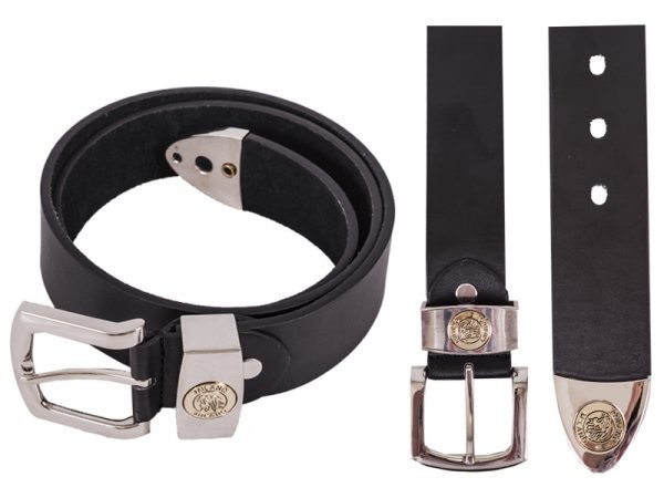 2752 1.5" MILANO BLACK BELT WITH TIP LARGE
