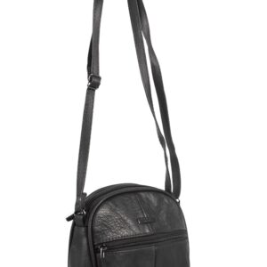 3735 BLACK COW HIDE BAG