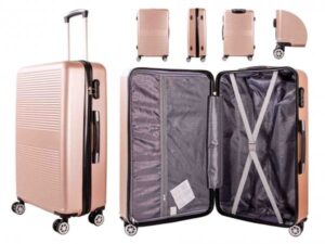 T-HC-06 ROSE GOLD 28'' TRAVEL TROLLEY SUITCASE