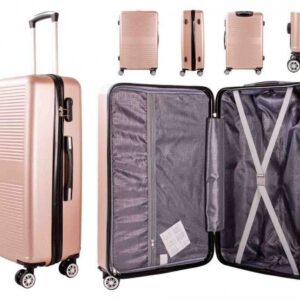 T-HC-06 ROSE GOLD 32'' TRAVEL TROLLEY SUITCASE