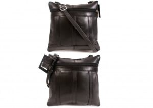 PR-DD 14 BLACK LEATHER BAG