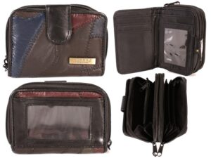 4612 MULTI PATCHWORK LEATHER PURSE