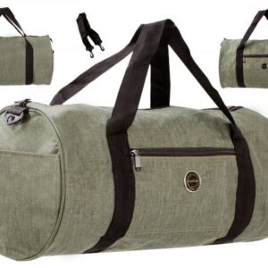 2654 DARK GREEN HOLDALL BAG