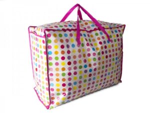 JBLND01 MULTI POLKA LARGE LAUNDRY BAG