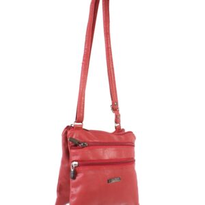 5860 RED PU BAG