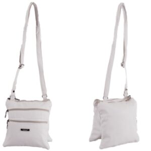 5860 WHITE PU BAG