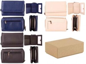 JBPS232 WALLET WITH THREE-FOLD SYSTEM BOX OF 12