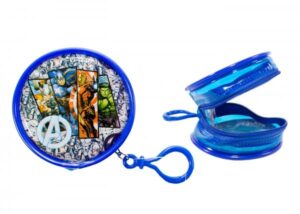 1564-7562T AVENGERS KID'S CIRCULAR COIN CASE